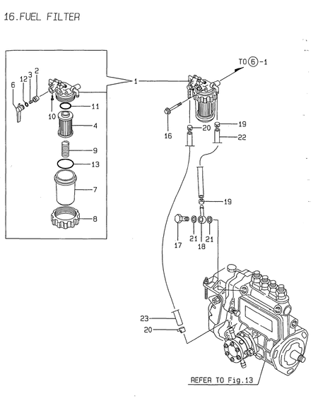 FUEL FILTER (4TNE88-SA)