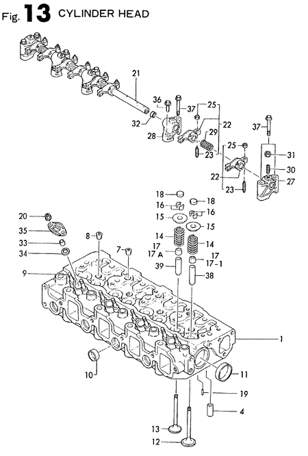 CYLINDER HEAD (4TN82E-S) CYLINDER HEAD (4TN82E-S)
