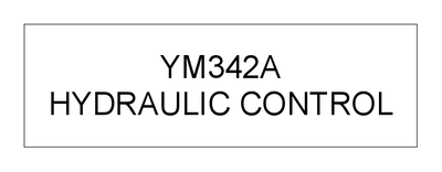HYDRAULIC CONTROL (YM342A)