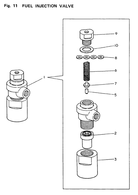 FUEL INJECTION VALVE (2TR13A) FUEL INJECTION VALVE (2TR13A)