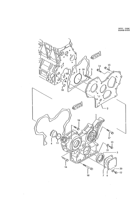 GEAR HOUSING (4TN82TL-RGB)