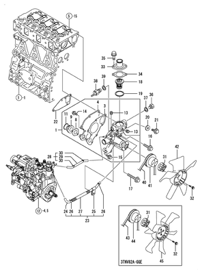 COOLING WATER SYSTEM (3TNV82A-DSA)