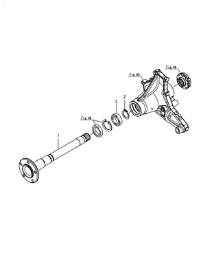 REAR AXLE SHAFT (SA221)
