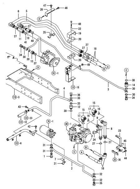 HST PIPE(CAB(ADD.ITEM (T80)