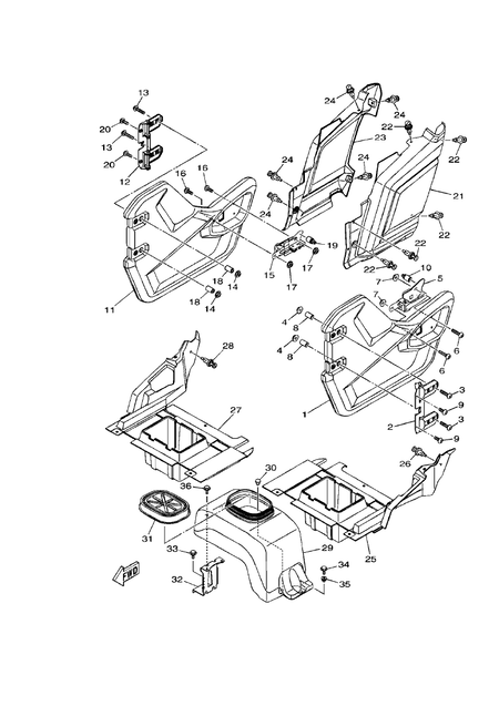 SIDE COVER (YU700G(2019US))