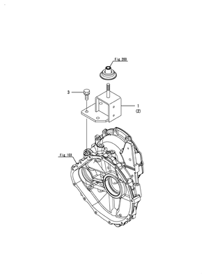 FLOOR BRACKET (YT359Y)