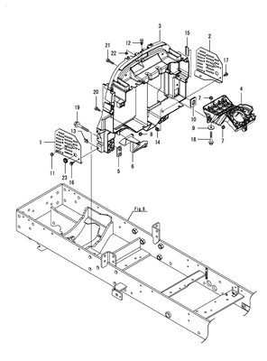 COLUMN BRACKET (SC2400(YANMAR))