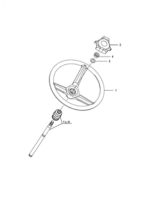 STEERING WHEEL (LX4100(YANMAR)) STEERING WHEEL (LX4100(YANMAR))