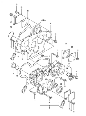 GEAR HOUSING (3TNV88-BNRG3H)