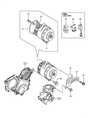 GENERATOR (3TNM68-HGE) GENERATOR (3TNM68-HGE)