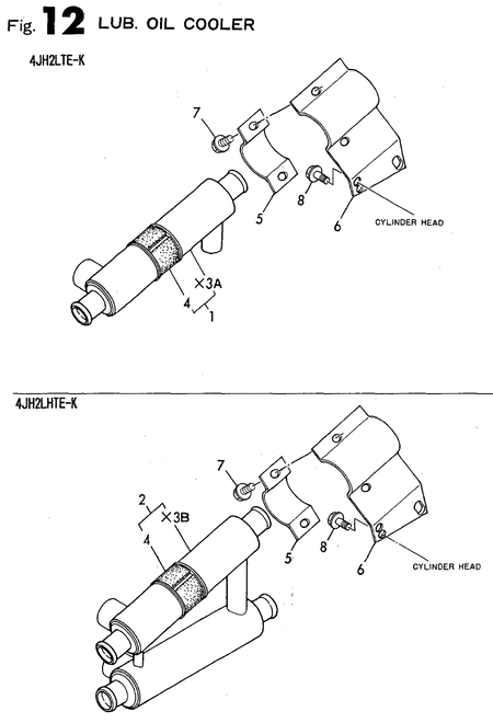 LUB. OIL COOLER (4JH2LTE-K)