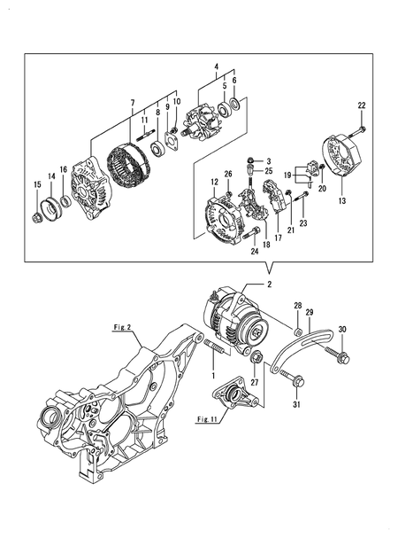 GENERATOR (3TNV88C-DTR2) GENERATOR (3TNV88C-DTR2)
