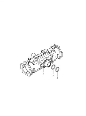 FRONT AXLE CASE (LX410(YANMAR)) FRONT AXLE CASE (LX410(YANMAR))