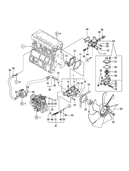 COOLING WATER SYSTEM (4TNV106-GGE2)