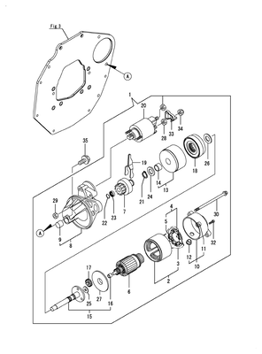 STARTING MOTOR (3TNM74F-SAFS) STARTING MOTOR (3TNM74F-SAFS)