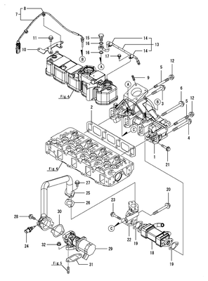 EXHAUST MANIFOLD (4TNV88C-KRNQ)