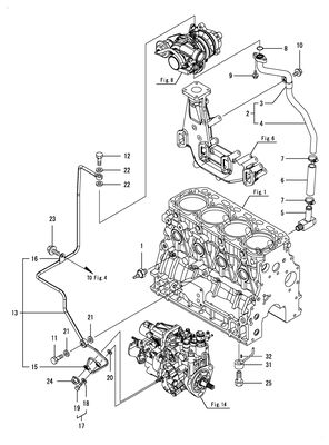 LUB. OIL LINE (4TNV84T-BMRG1)