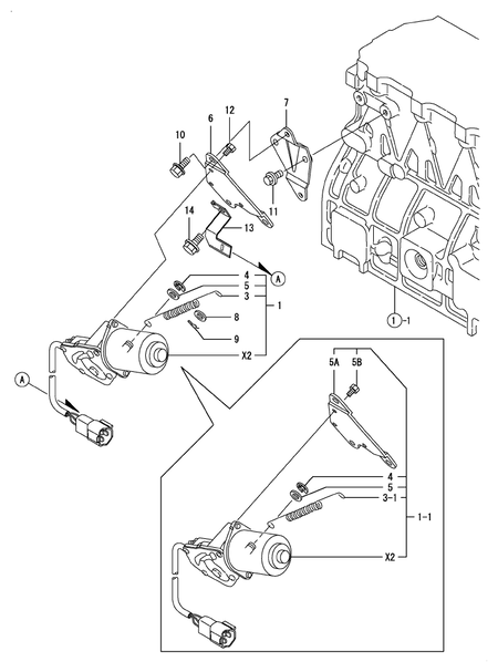 ENGINE STOP DEVICE (4TNE94-SF)