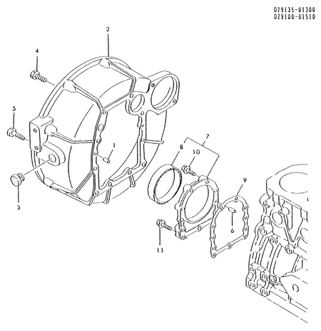 FLYWHEEL HOUSING (3TN84L-RFAVM) FLYWHEEL HOUSING (3TN84L-RFAVM)