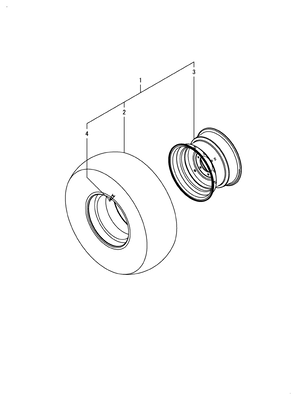 REAR WHEEL TIRE(R3) (SA324)
