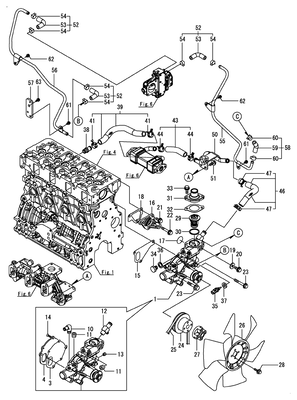 COOLING WATER SYSTEM (4TNV86CT-GGE)