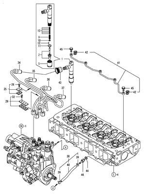 FUEL INJECTION VALVE (4TNV84T-DSA2) FUEL INJECTION VALVE (4TNV84T-DSA2)
