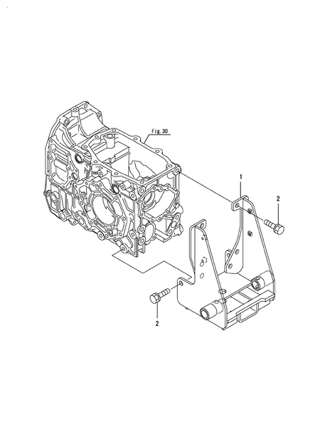 REAR HITCH (SX3100(YANMAR))