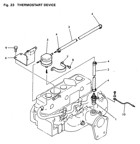 THERMOSTART DEVICE. (3T75HA) THERMOSTART DEVICE. (3T75HA)