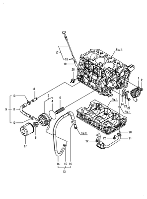 LUB. OIL SYSTEM (3TNM74F-SAWM) LUB. OIL SYSTEM (3TNM74F-SAWM)
