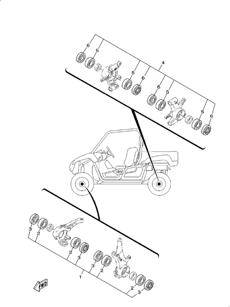 MAINTENANCE PARTS KIT (YU700G-RD(2022US))