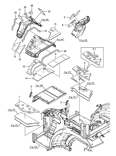 CABIN SEAL(2) (YT235Y)