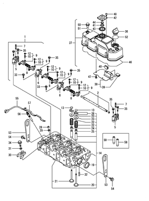 CYLINDER HEAD & BONNET (TNV) CYLINDER HEAD & BONNET (TNV)