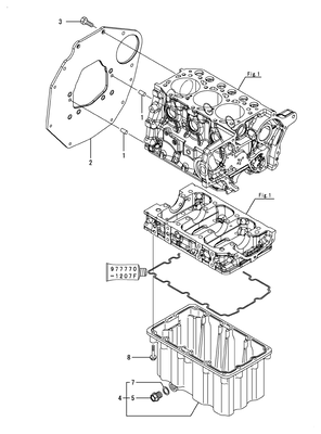 MOUNTING FLANGE & OIL SUMP (3TNM74F-SAFS) MOUNTING FLANGE & OIL SUMP (3TNM74F-SAFS)