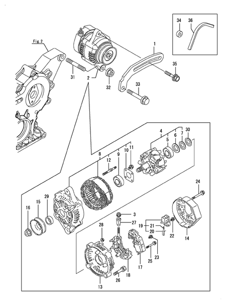 GENERATOR (4TNV84T-GKM)
