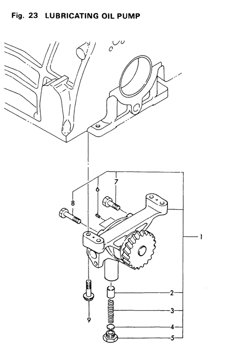 LUBRICATING OIL PUMP (4T112TLE-PP)