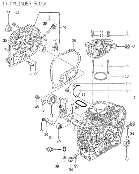 CYLINDER BLOCK (L40AE-DP3ST)