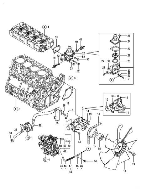 COOLING WATER SYSTEM (4TNV106TXTBL)