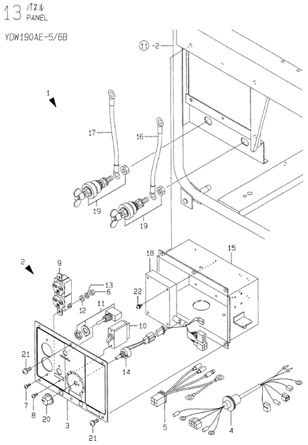 PANEL(YDW190AE-5/6B) (YDW190AE5/6E)