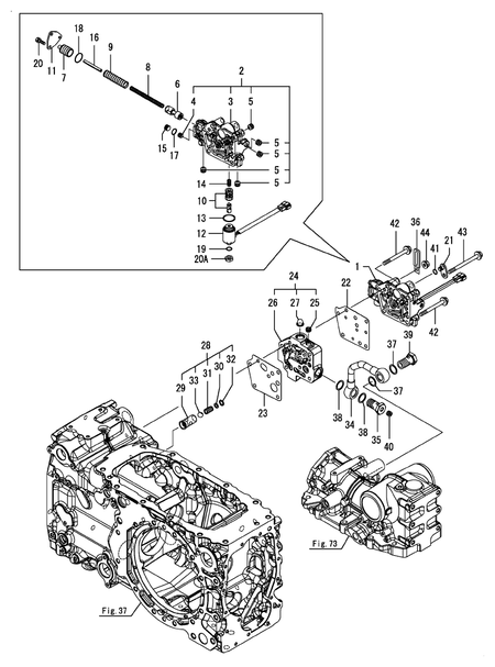 P.T.O. VALVE (LX4100(YANMAR))