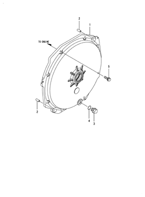 FLYWHEEL COVER (YT359Y)