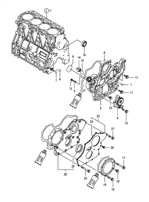 GEAR HOUSING (4TNV98T-ZGGE)