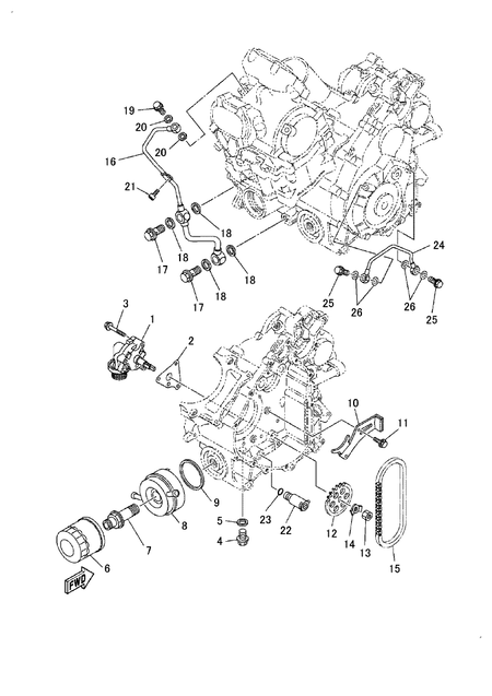 OIL PUMP (YU700GMP) OIL PUMP (YU700GMP)