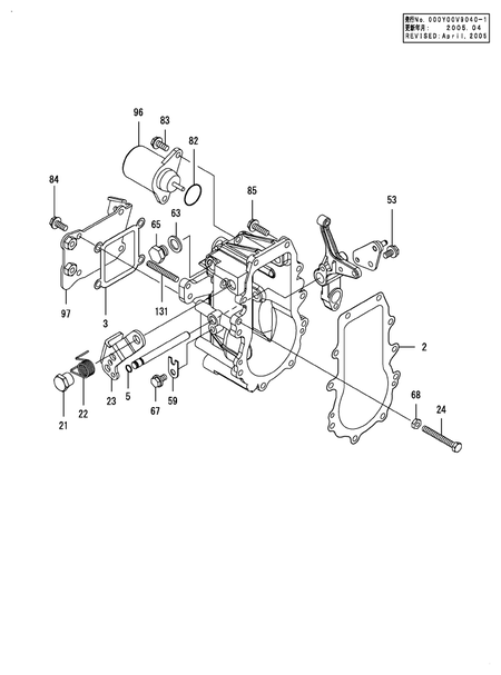 GOVERNOR(INNER PARTS) (4TNV88-PNS)