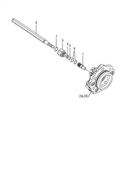 STOP VALVE (YM347A-BR)