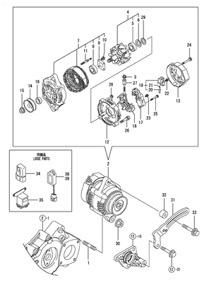 GENERATOR (3TNV84T-BKSA) GENERATOR (3TNV84T-BKSA)
