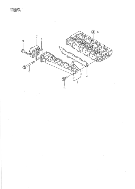 SUCTION MANIFOLD (4TNE88-PG)