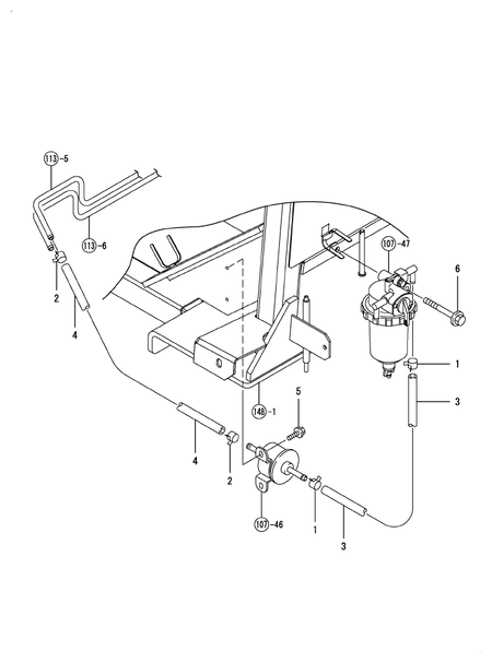 FUEL PIPE(CAB(ADD.ITEM (T80)