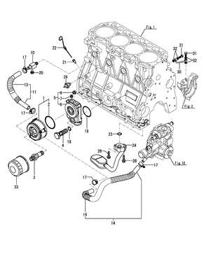 LUB. OIL SYSTEM (4TNV98C-XNITL)