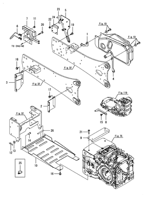 TANK BRACKET(CABIN) (YT359Y)