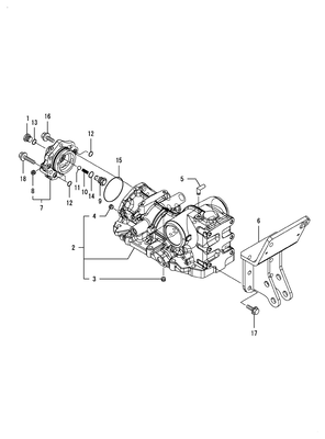 HYD.CYLINDER HOUSING (LX4100(YANMAR)) HYD.CYLINDER HOUSING (LX4100(YANMAR))